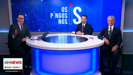 LULA DIZ TER COBRADO TRUMP POR SANÇÕES / FLÁVIO REAGE À DOSIMETRIA | OS PINGOS NOS IS - 16/12/25