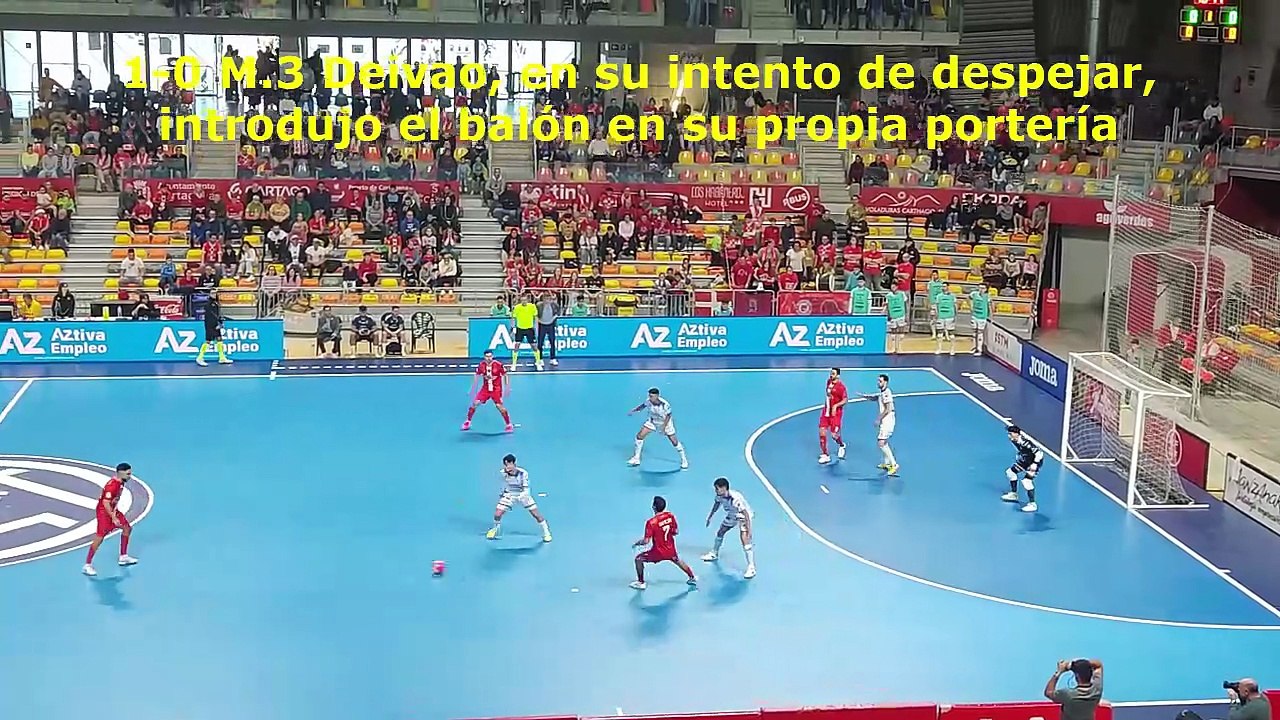 Jimbee Cartagena 4-0 Quesos Hidalgo Manzanares FS
