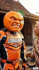 Udin Balap Motor cross Malah Dikejar Gorilla Merah  (Ngakak Parah)  #udindindindun #ai #motorcross