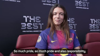 Bonmatí full of 'pride' after being named FIFA's Best Women's player