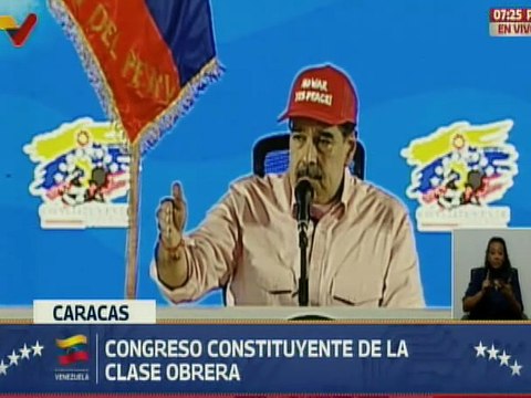 Presidente Nicolás Maduro: Nosotros tenemos la moral de decir No más guerra eterna
