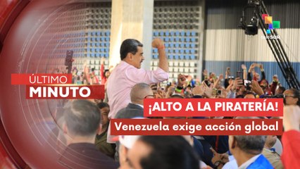 Pdte. Maduro hace un llamado global contra la piratería