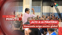 Pdte. Maduro hace un llamado global contra la piratería