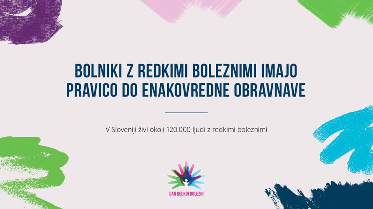 Bolniki z redkimi boleznimi imajo pravico do enakovredne obravnave