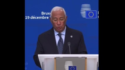 Prestito a Kiev da 80 miliardi, ecco l'annuncio di Antonio Costa, presidente del Consiglio d'Europa