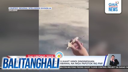 Dart bomb na sumasabog kahit hindi sinisindihan, kabilang sa mga ipinagbabawal na mga paputok ng PNP | Balitanghali