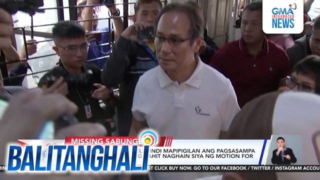 DOJ Prosecution Panel - Hindi mapipigilan ang pagsasampa ng kaso vs. Atong Ang kahit naghain siya ng motion for reconsideration | Balitanghali