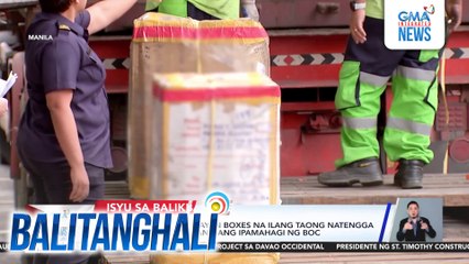 Mahigit 100,000 balikbayan boxes na ilang taong natengga sa port area, sinimulan nang ipamahagi ng BOC | Balitanghali
