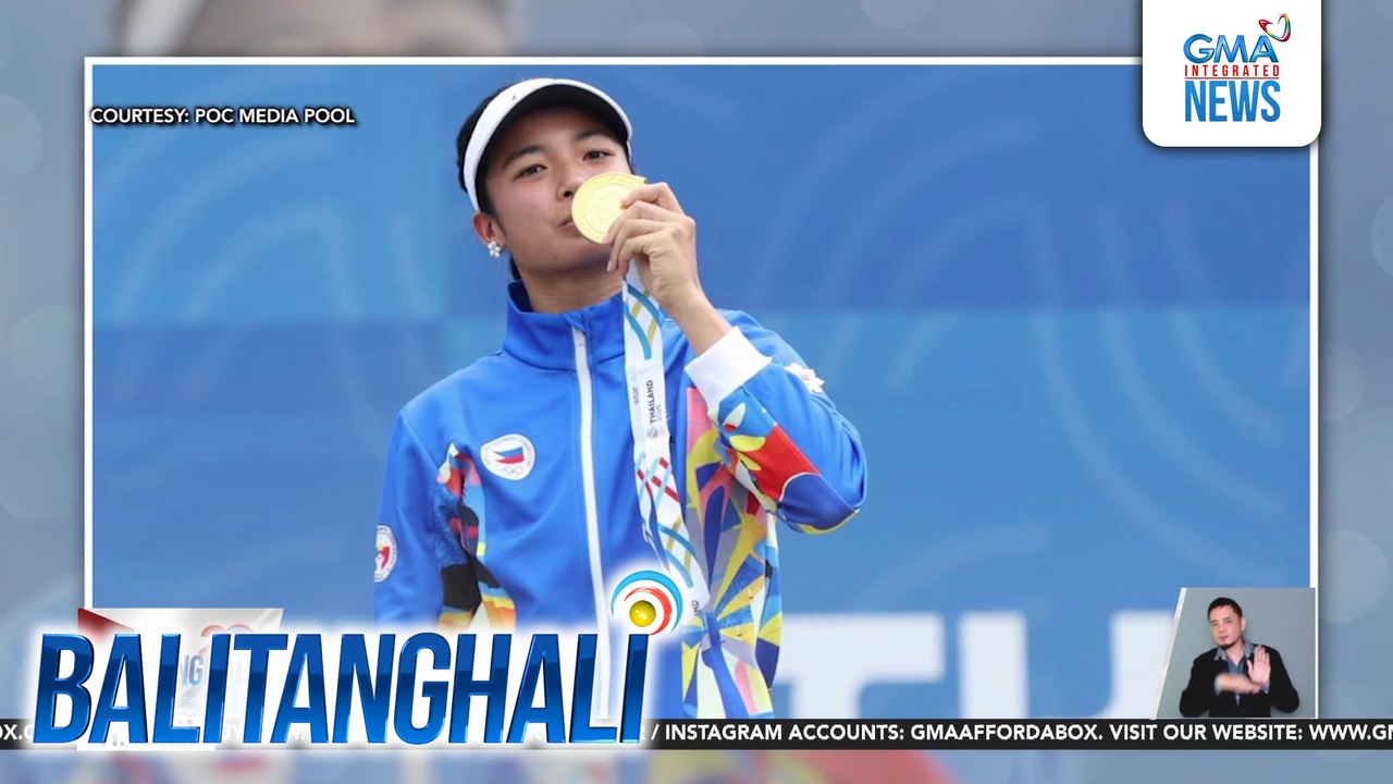 Alex Eala, nakamit ang una niyang gold medal sa SEA Games; unang SEA Games gold ng PIlipinas sa tennis matapos ang 26 na taon | Balitanghali