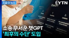 소송 무서운 챗GPT... '최후의 수단' 안전장치 도입 [지금이뉴스] / YTN