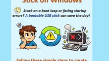 Create a Bootable USB Stick on Windows in Minutes