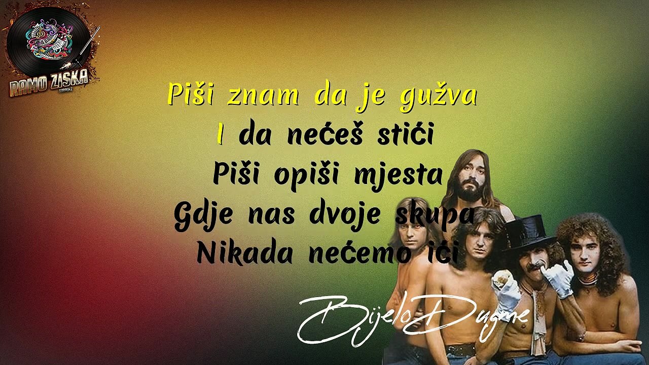 Bijelo Dugme - Ipak, pozelim neko pismo Karaoke