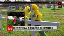 En Texas, identifican y sepultan a cuatro migrantes fallecidos en el río Bravo