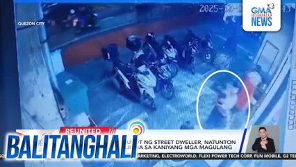 Batang babae na dinukot ng street dweller, natunton sa Navotas at naibalik na sa kaniyang mga magulang | Balitanghali