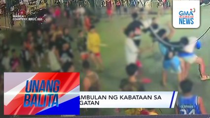 Huli-cam - Rambulan ng kabataan sa Tondo; 2 sugatan | Unang Balita