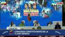 Presidente Nicolás Maduro lidera el Congreso Constituyente de la Clase Obrera en Caracas