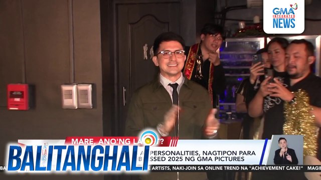 Ilang Kapuso Stars at personalities, nagtipon para magpasalamat sa #Blessed 2025 ng GMA Pictures | Balitanghali