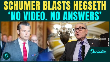 VIDEO: Schumer SLAMPS ‘War Criminal’ Hegseth After Closed-Door Briefing On Venezuela Second Strike