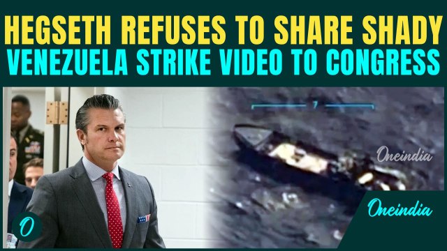 U.S BREAKING: Hegseth HIDES War Crimes? Refuses to Share Venezuela Video After Congress Briefing