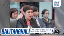 Atty. Anna Liza Logan, itinalaga ni PBBM bilang bagong Chief Presidential Legal Counsel | Balitanghali