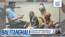 Babaeng nagtangkang manghablot ng kuwintas sa simbahan, arestado | Balitanghali