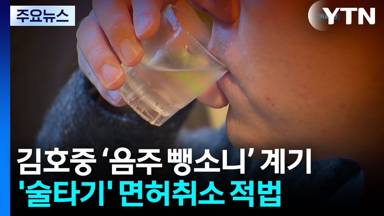 "김호중 방지법에 따른 운전면허 취소 적법" / YTN