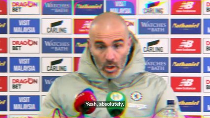 Enzo Maresca ‘just happy’ with cup win after weekend outburst