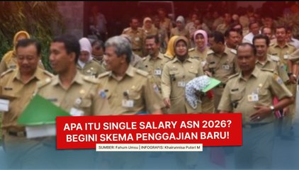 Apa Itu Single Salary ASN 2026? Begini Skema Penggajian Baru