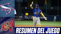 Resumen del juego Tiburones de La Guaira vs Tigres de Aragua | 16 de diciembre de 2025
