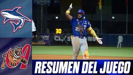 Resumen del juego Tiburones de La Guaira vs Tigres de Aragua | 16 de diciembre de 2025