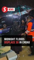 Evacuation efforts underway as flooding hits two villages in Johor