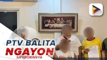 Barangay kapitan at kanyang mga kasama, nahuli sa buy-bust operation sa sulop, Davao del Sur