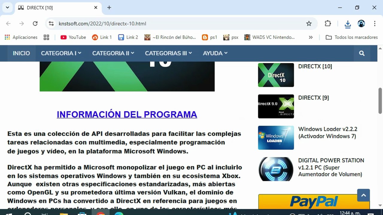 ✅Como Descargar/instalar Directx 10 [2026]