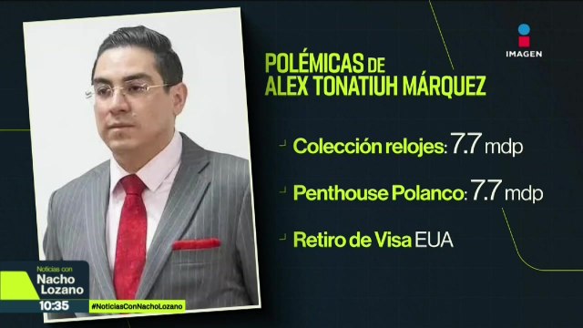 Alex Tonatiuh fue removido de su cargo como director de investigación de la Agencia Nacional de Aduanas