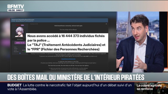Ce que l'on sait du piratage de serveurs de messagerie du ministère de l'Intérieur