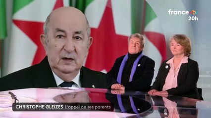 Regardez la mère du journaliste français Christophe Gleizes qui, au 20h de France 2, s' adresse directement au Président Algérien pour lui demander la grâce de son fils