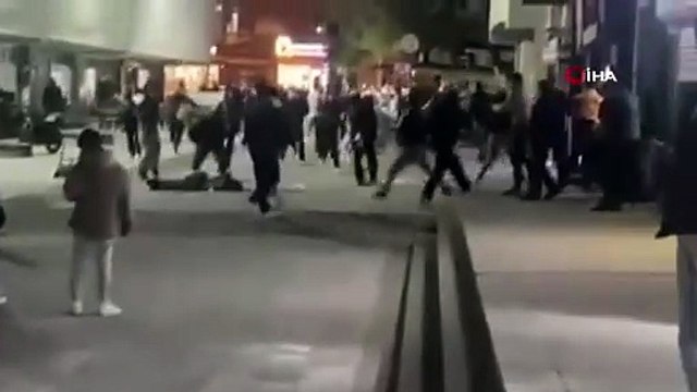 Erzincan’da skandal olay! Şehir eşkıyaları iş başında: Çay ocaklarını savaş alanına çevirdiler