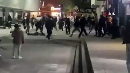 Erzincan’da skandal olay! Şehir eşkıyaları iş başında: Çay ocaklarını savaş alanına çevirdiler