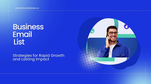 Business Email List & Business Email Data | Verified Business Mailing Database – B2C Database