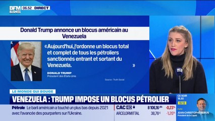 Annalisa Cappellini : Venezuela, Trump impose un blocus pétrolier - 17/12