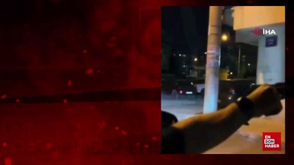 İzmir'de tabanca ile sokakta ateş edip tehditler savurdu