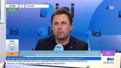 L'invité d'ici Matin, ici Orléans : Romain Roy