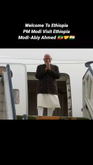 Welcome To Ethiopia PM Modi Visit Ethiopia Modi-Abiy Ahmed 🇪🇹🤝🇮🇳 #modi #ethiopia #modipower