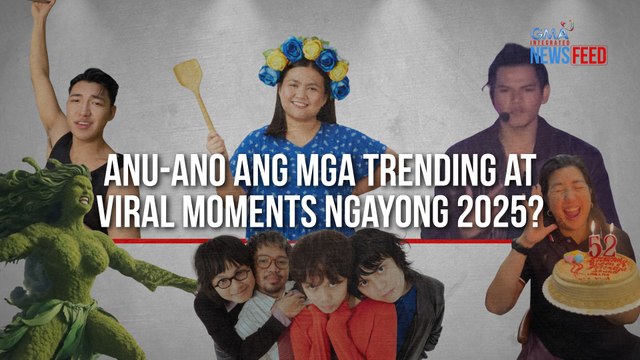 Anu-ano ang mga trending at viral moments ngayong 2025? | GMA Integrated Newsfeed