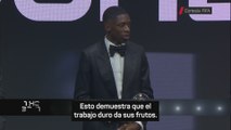 Dembélé, tras recibir el premio 'The Best' 2025: 