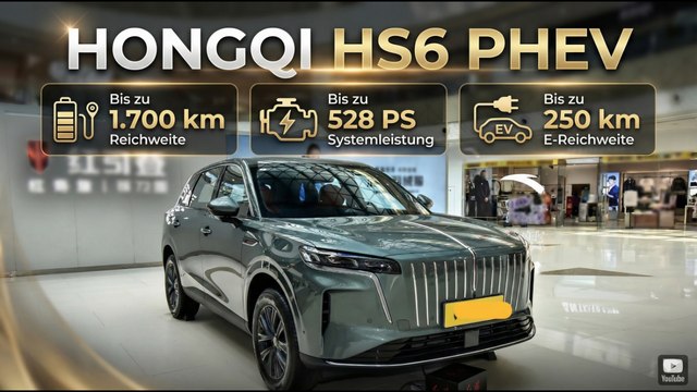 Luxus, Technik & Style: Das ist der neue Hongqi HS6 PHEV