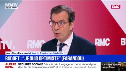 Jean-Pierre Farandou (ministre du Travail): "Le Smic sera augmenté un peu plus que l'inflation, de 1,18%"