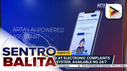 ART dashboard at TALA, inilunsad ng ARTA para sa mas accessible at tapat na serbisyo ng pamahalaan | ulat ni Denisse Osorio