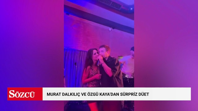 Murat Dalkılıç ve Özgü Kaya’dan sürpriz düet