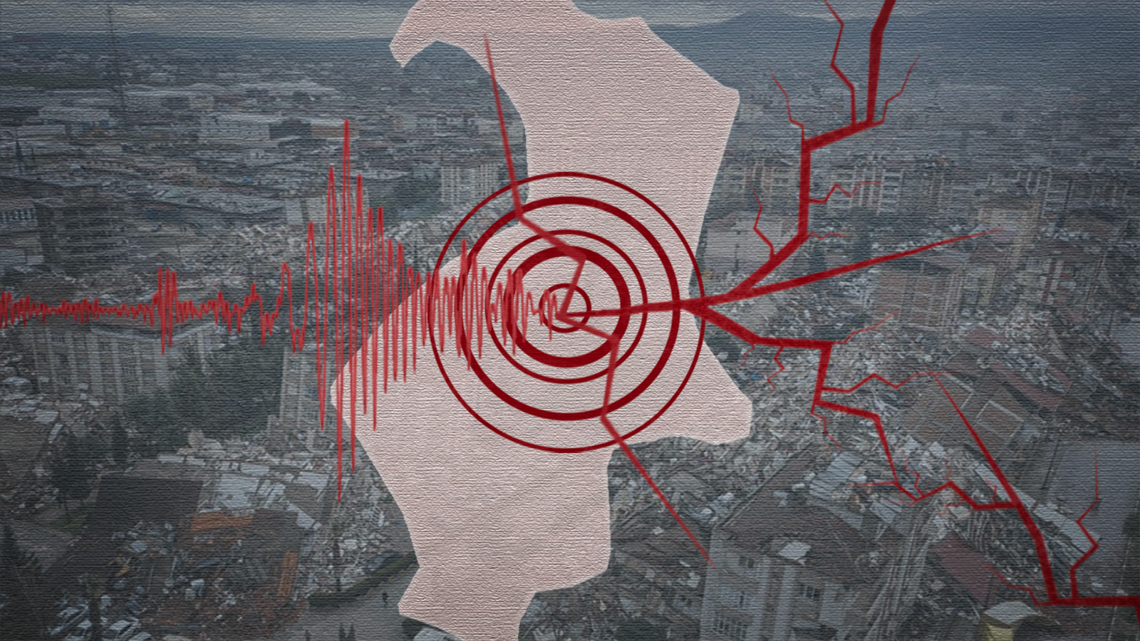 Hatay'da 4 büyüklüğünde deprem anı kamerada